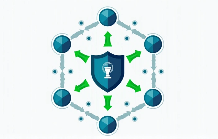 Ilustrace zabezpečení dat a soukromí